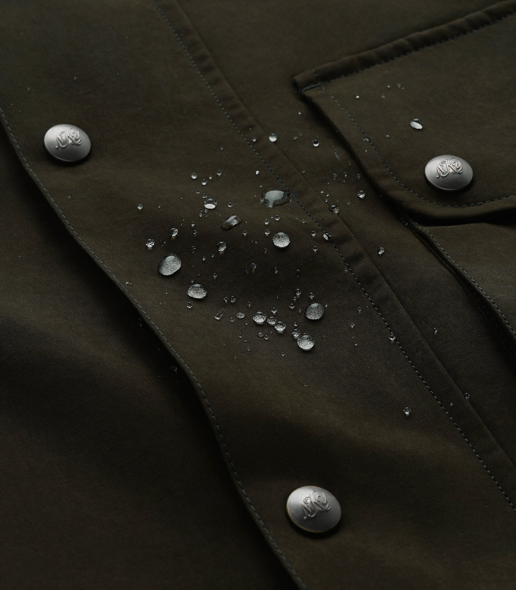 Bay Waxed Cotton & Nylon Jacket - Image 12