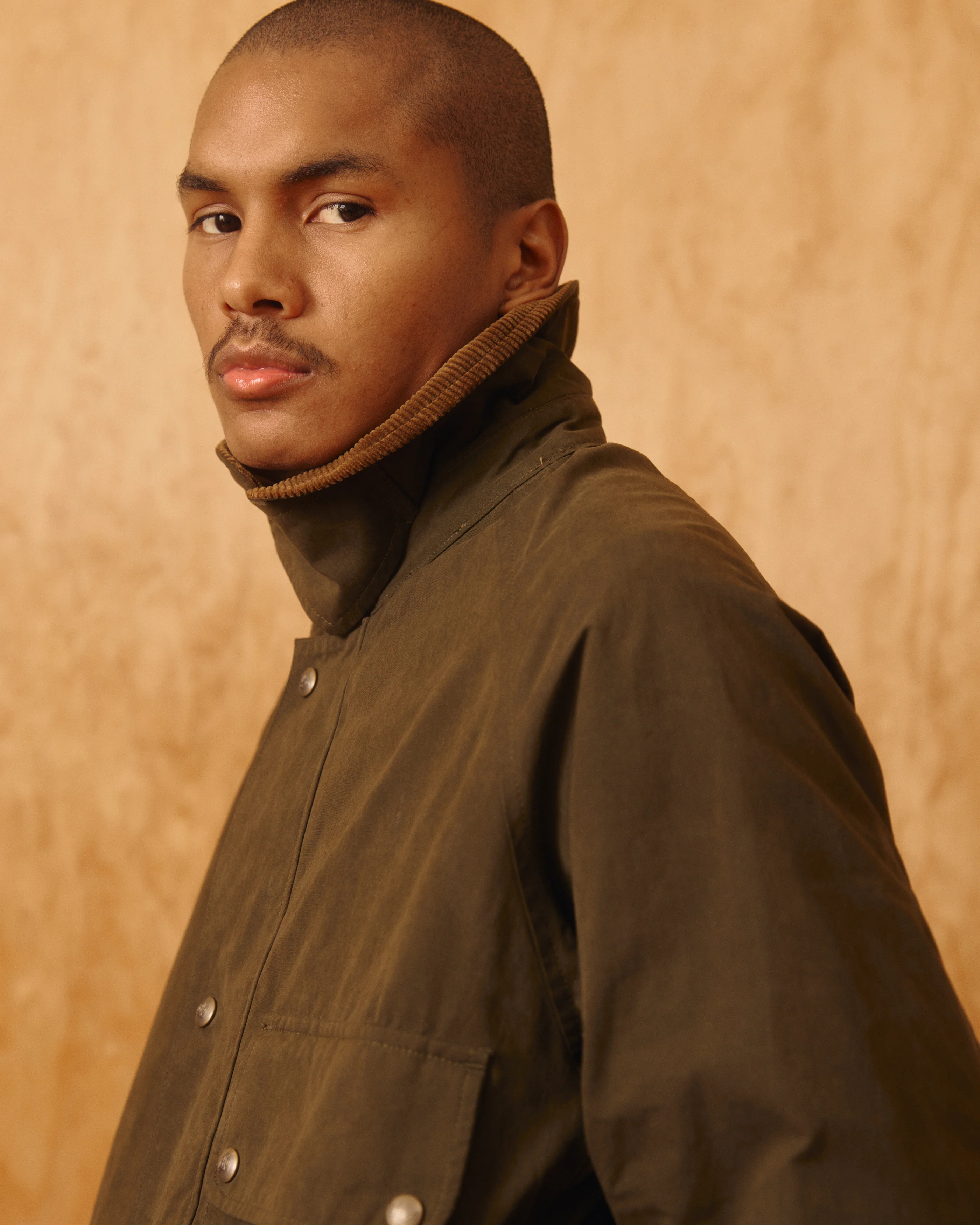 Bay Waxed Cotton & Nylon Jacket - Image 15