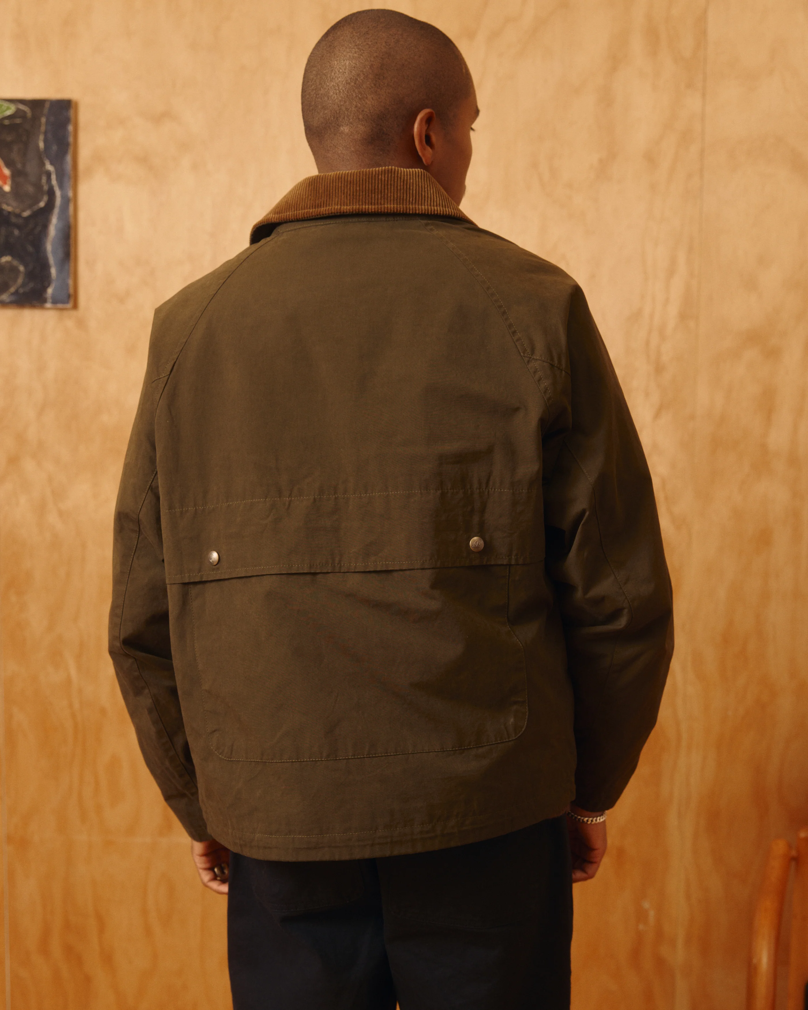 Bay Waxed Cotton & Nylon Jacket - Image 17