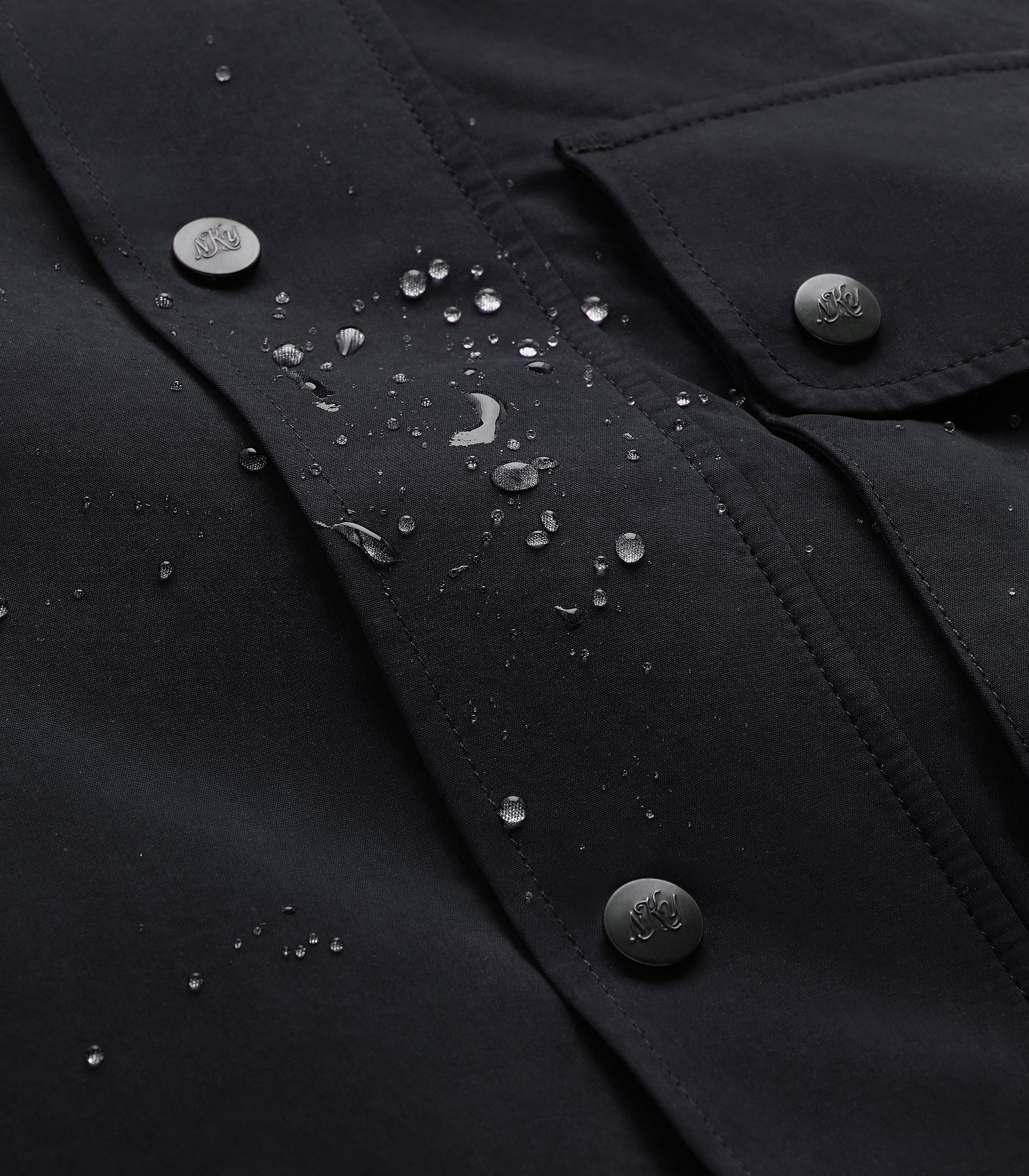 Bay Waxed Cotton & Nylon Jacket - Image 4
