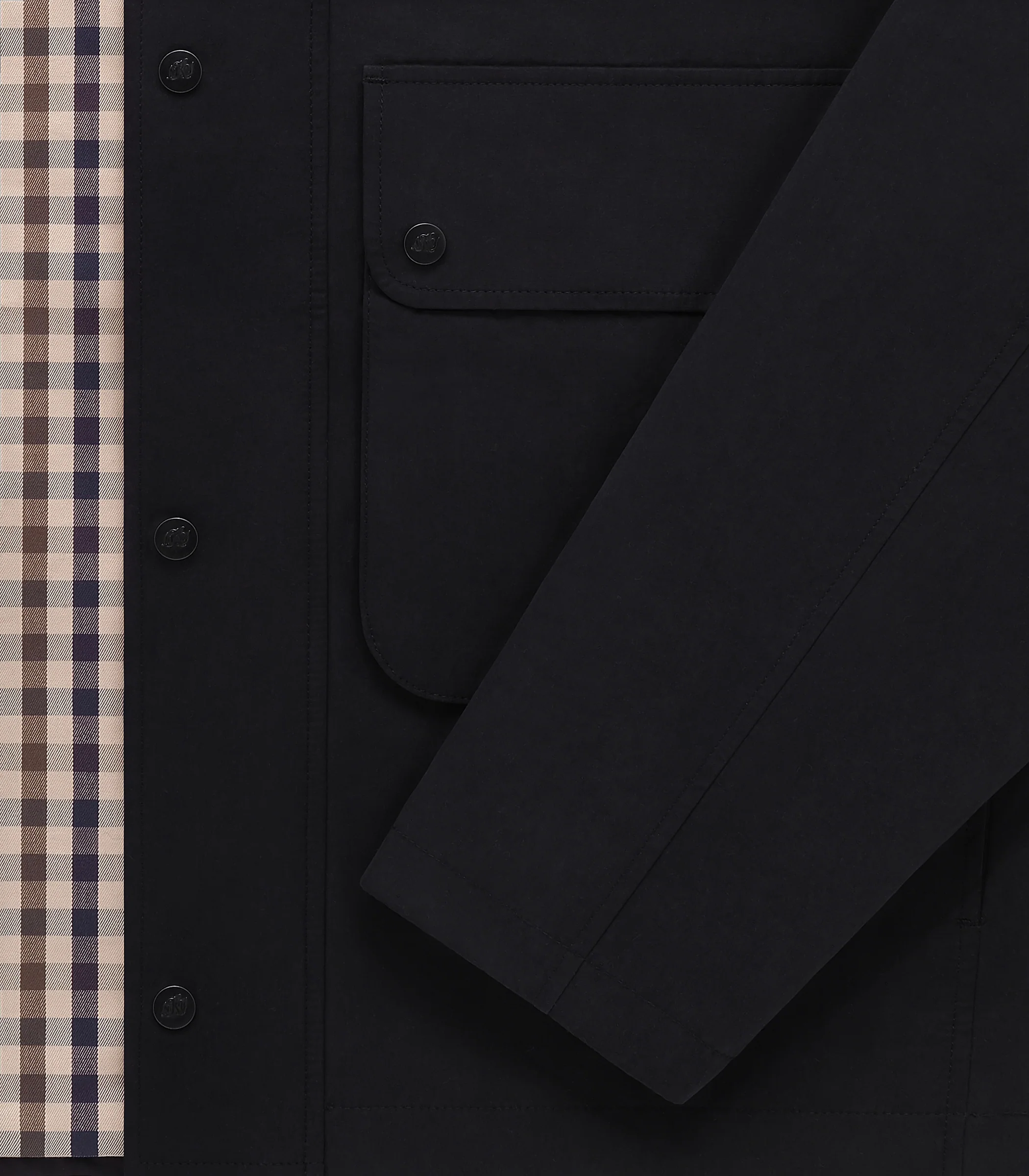Bay Waxed Cotton & Nylon Jacket - Image 5