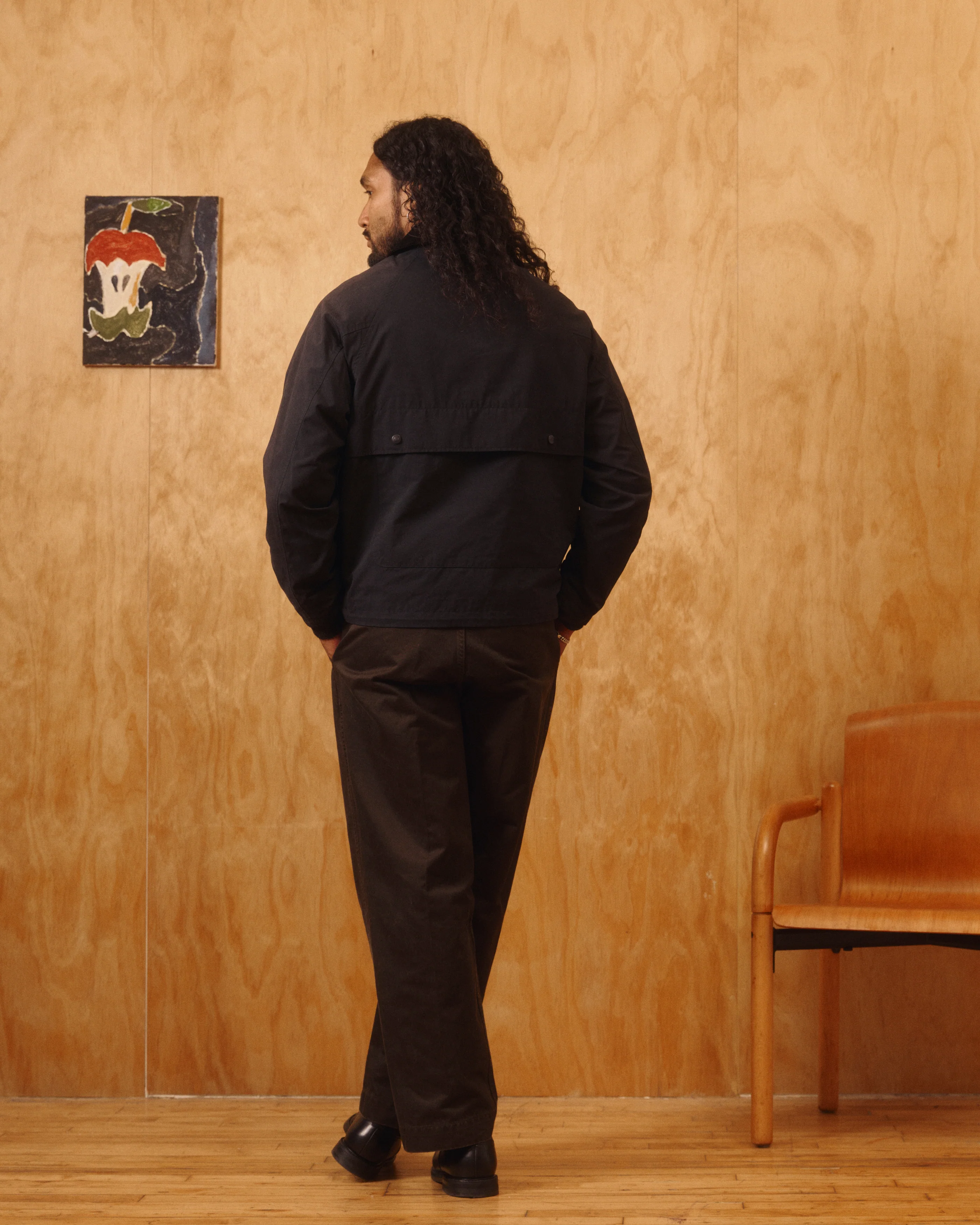 Bay Waxed Cotton & Nylon Jacket - Image 7