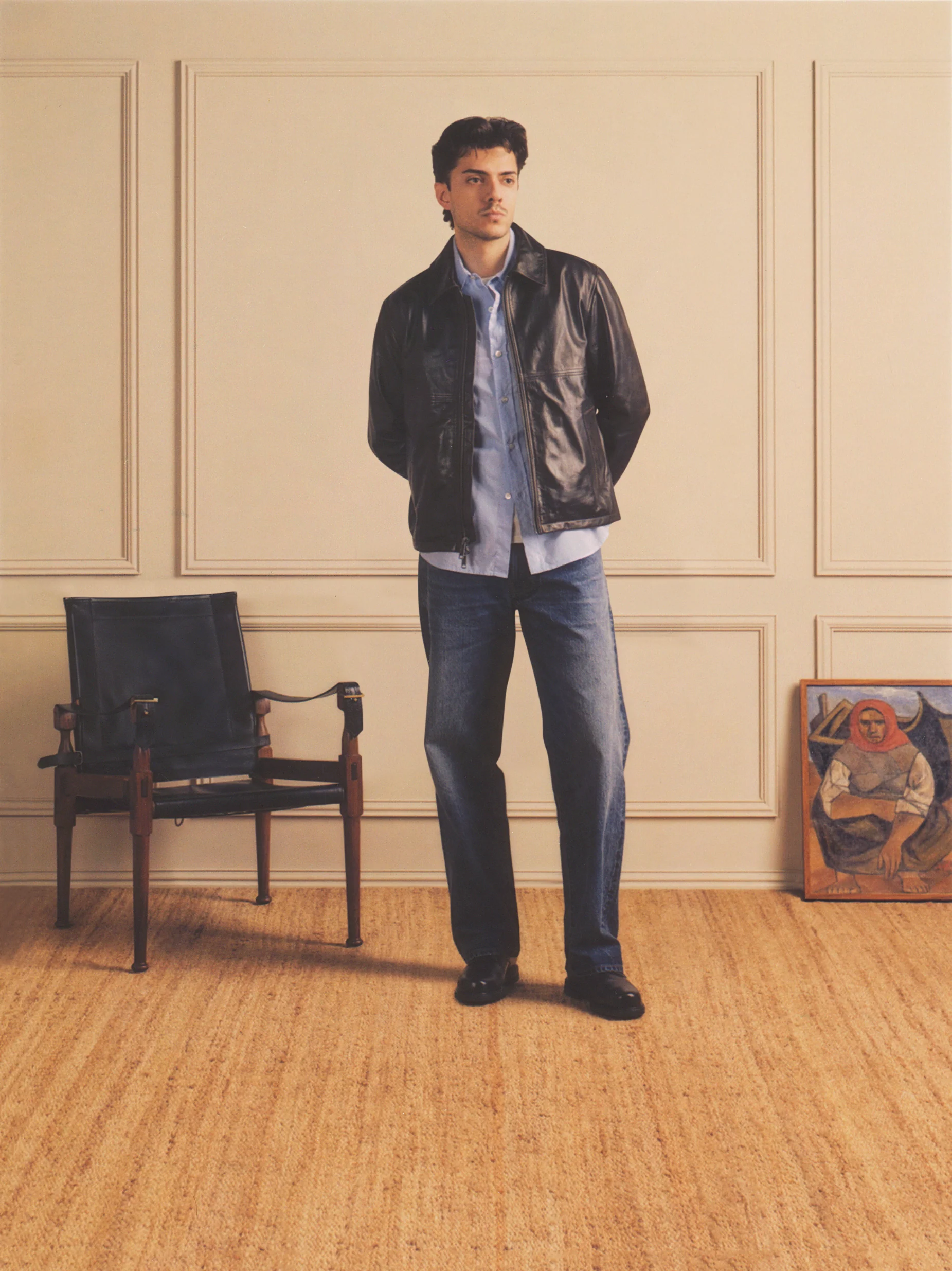 Benson Leather Jacket - Image 4