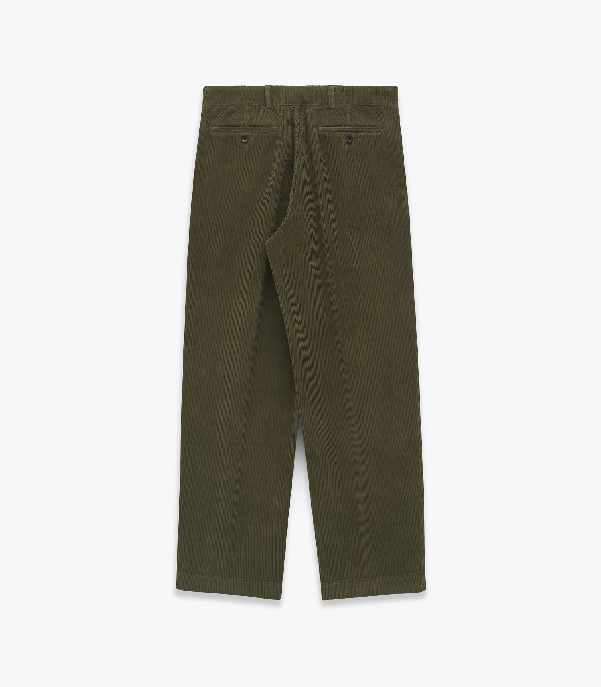 Canal Pleated Corduroy Cotton Pant - Image 7