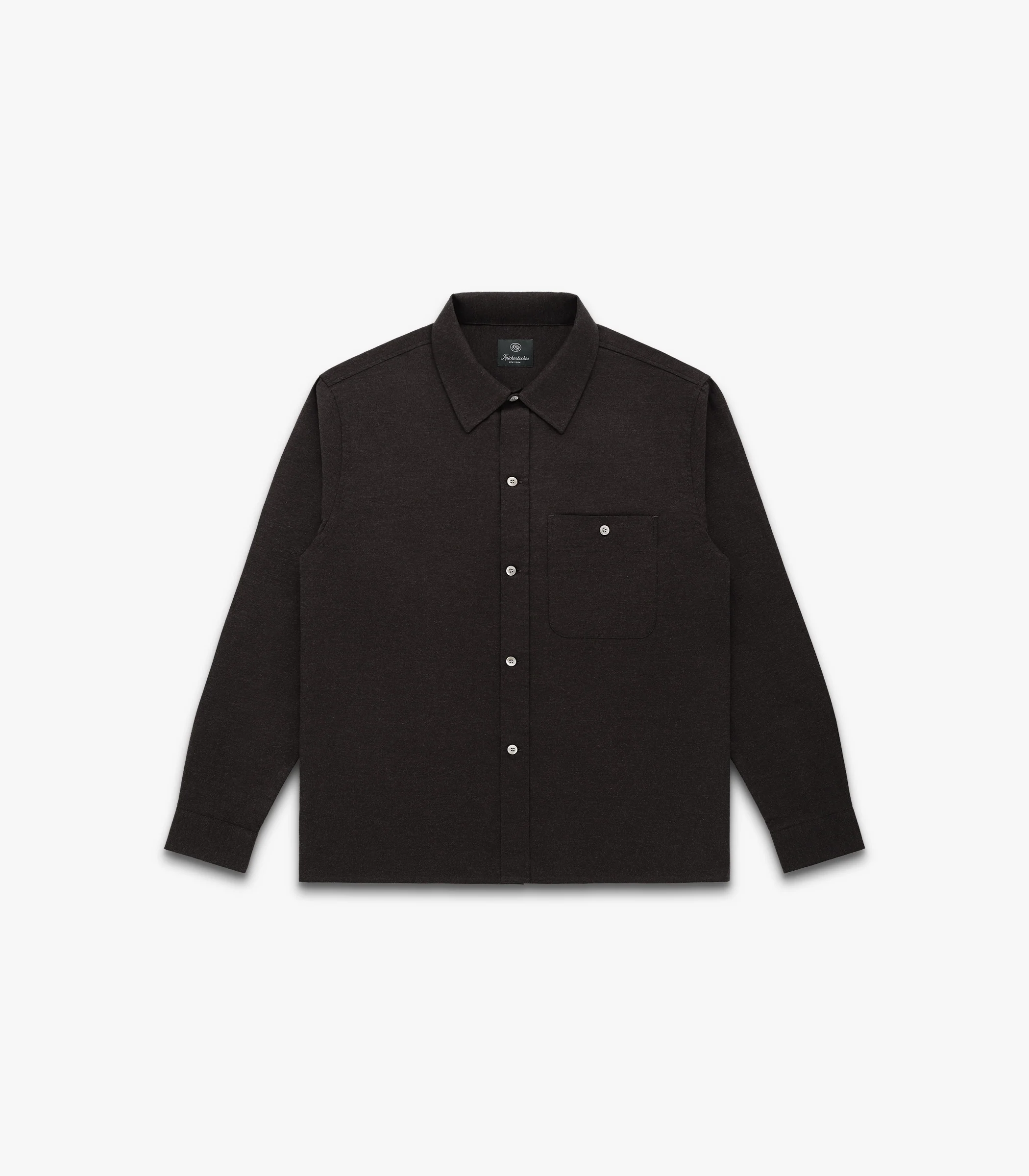 Carmine Flannel Twill Cotton Shirt - Image 6