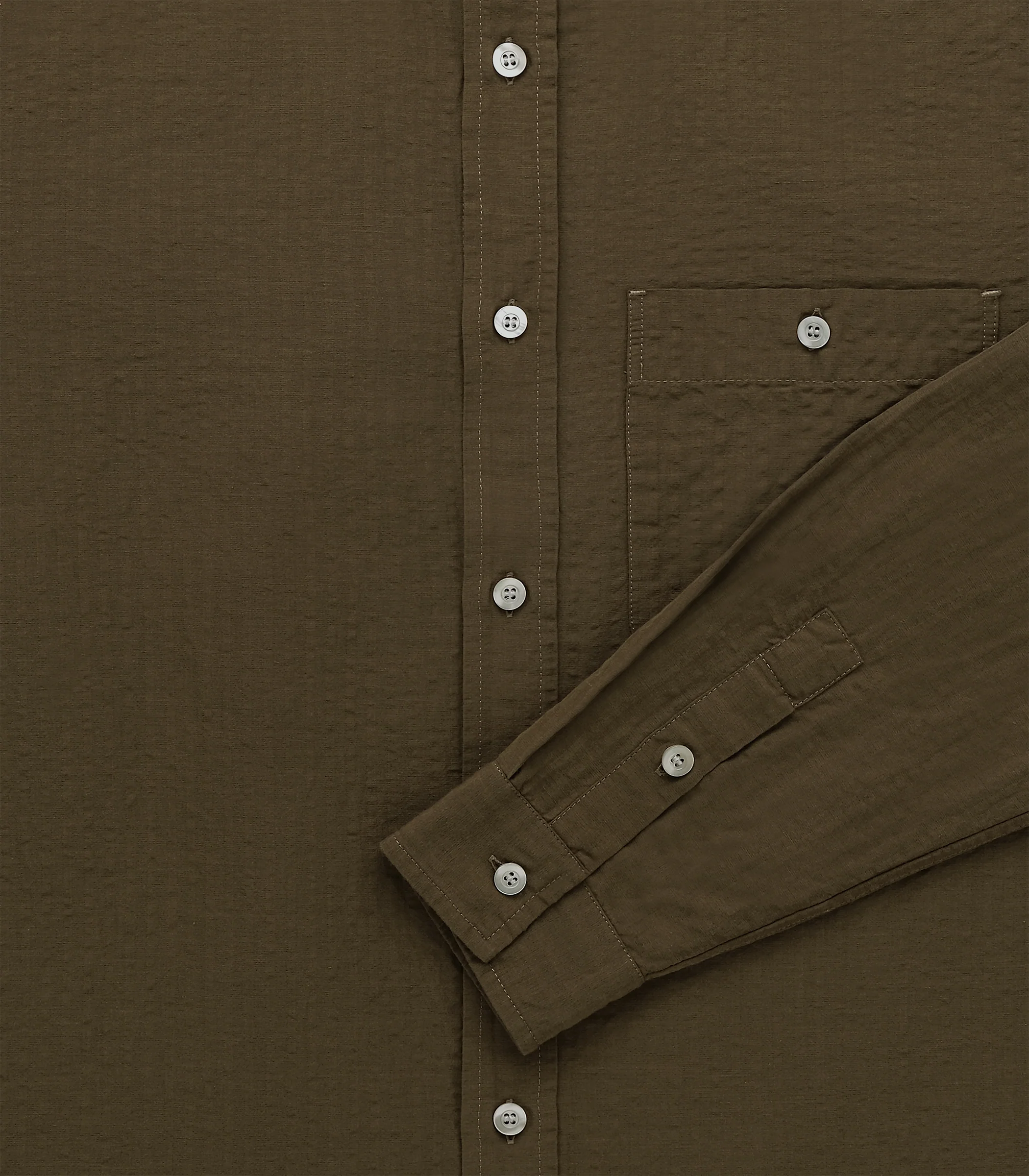 Jones Cotton & Linen Shirt - Image 7
