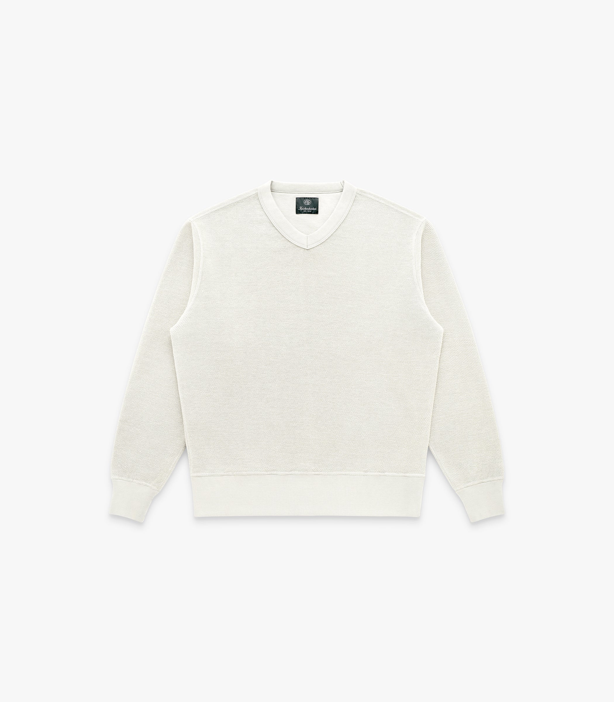 V Twill Knit Crew - Image 5